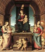 Pietro Perugino, The Family of the Madonna
